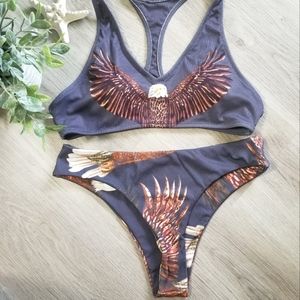 NWOT Gray Eagle Bikini